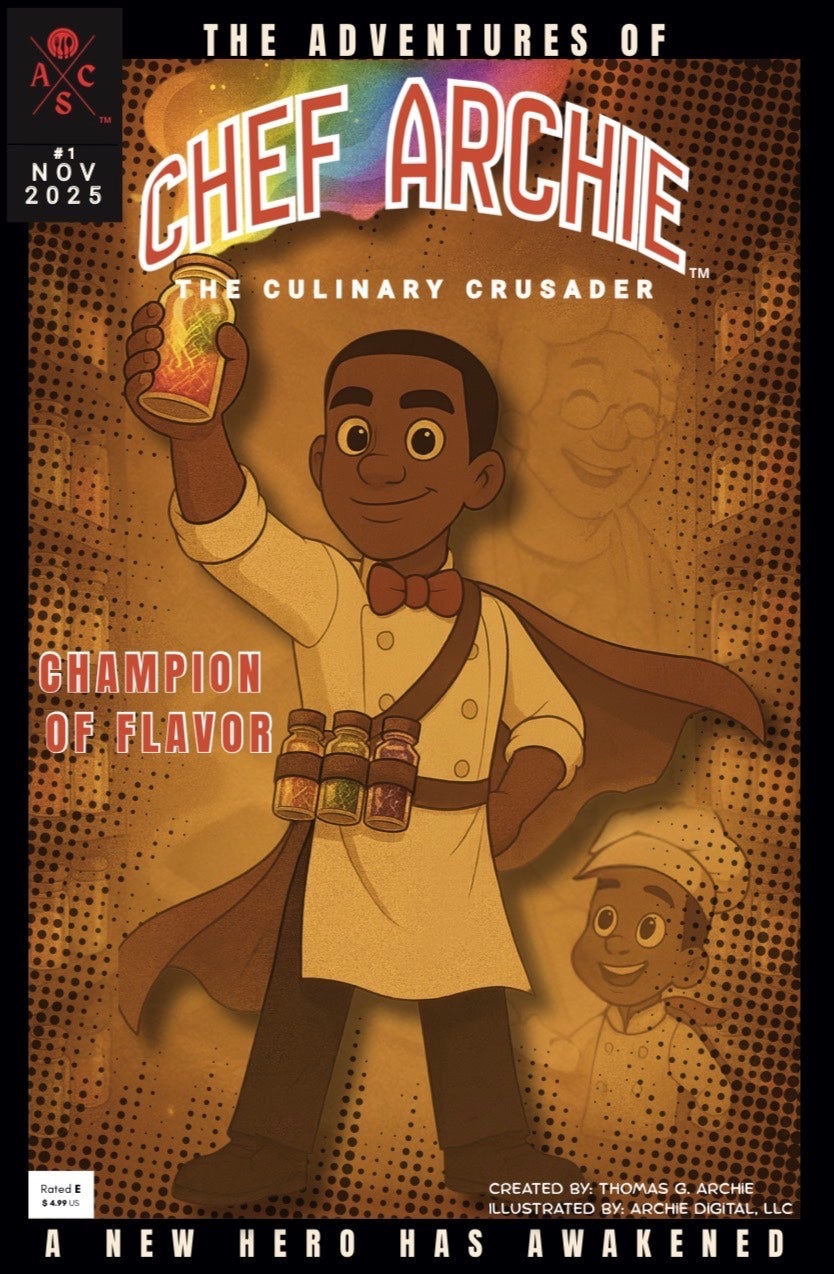 Comic Cookbook “Champion of Flavor” Issue #1 | Archie Culinary Solutions